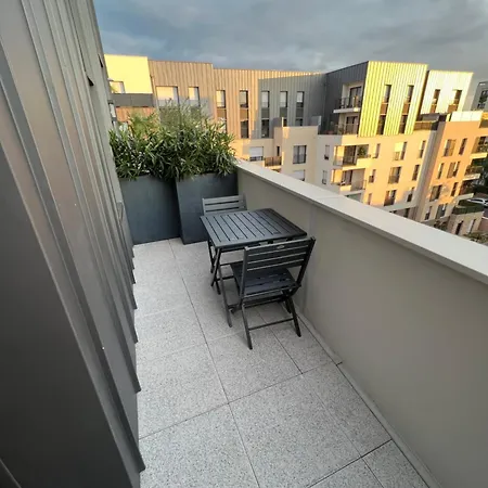 Quarto em Acomodações Particulares Independant Avec Terrasse